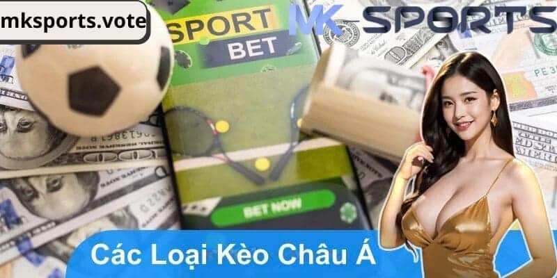 Điểm danh các loại kèo châu Á hot hit tại Mk Sports